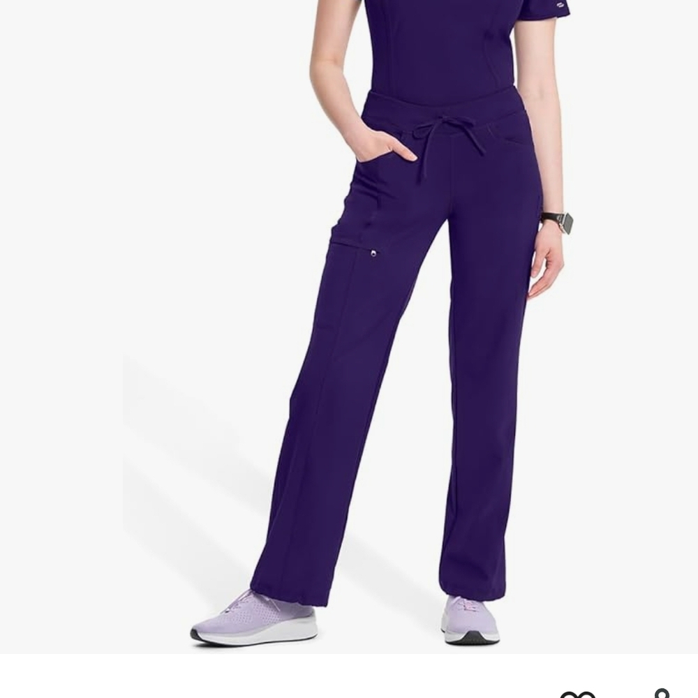 Infinity Raine Purple Track Pants with Elastic Waistband